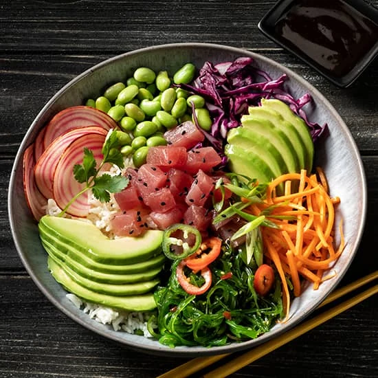 HURA Lounge — poke bowl premium
